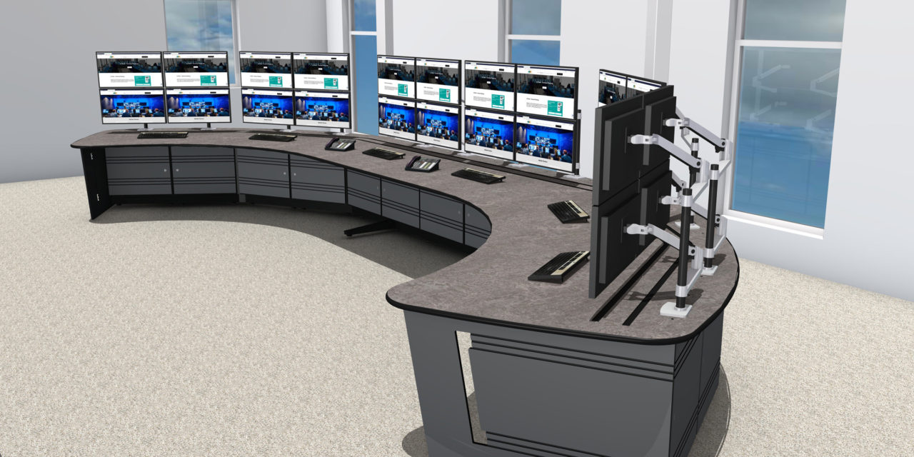 Custom Consoles SteelBase Desks Chosen for Mining Control Room