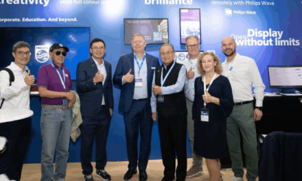 PPDS and E Ink celebrate 20 years of partnership at Touch Taiwan 2025 while sizing up for colour accuracy and brightness with Philips Tableaux ePaper displays